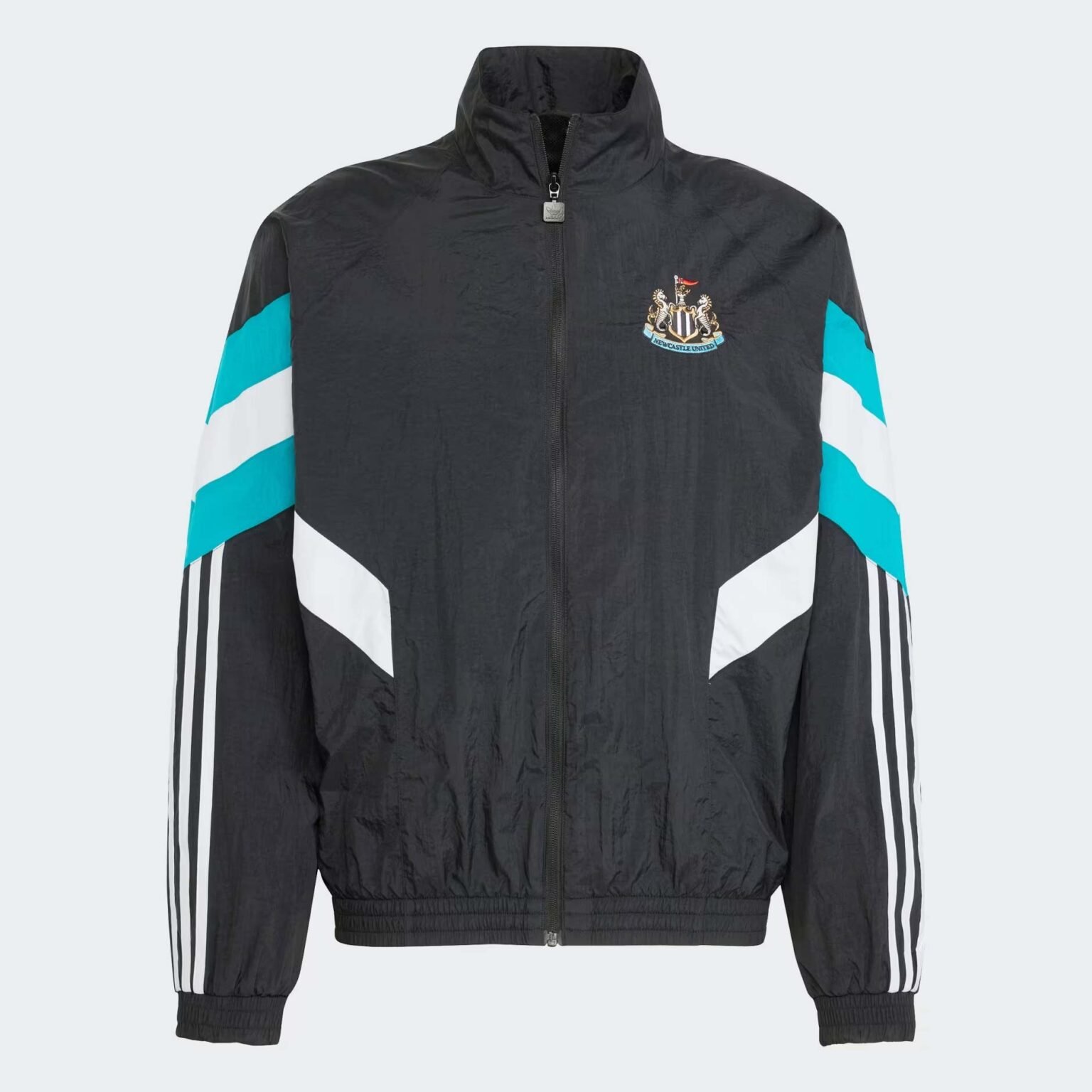 Newcastle United FC Track Black Jacket