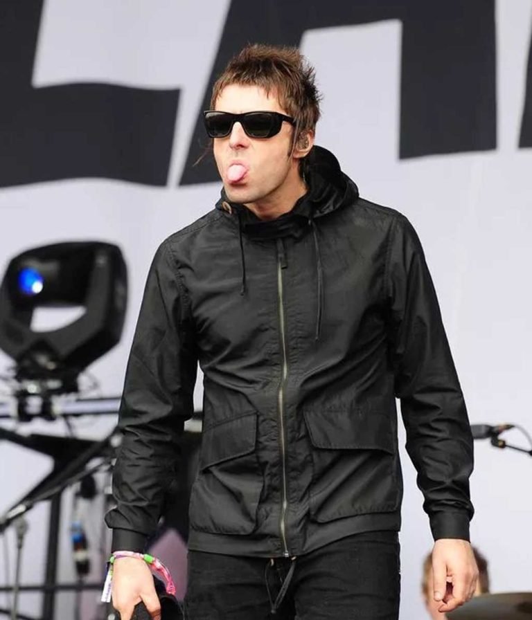 Liam Gallagher Black Concert Jacket