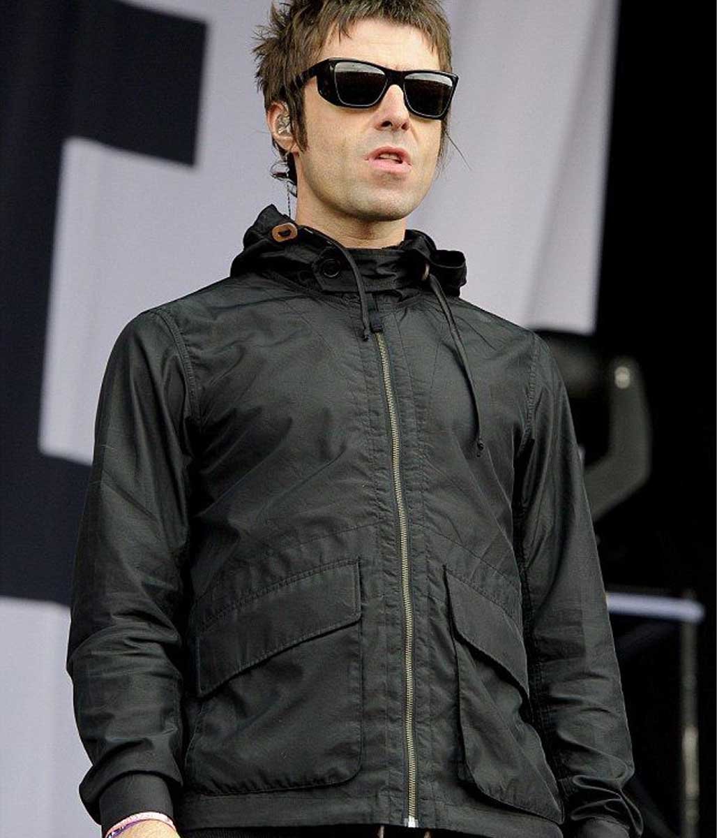 Liam Gallagher Black Concert Jacket