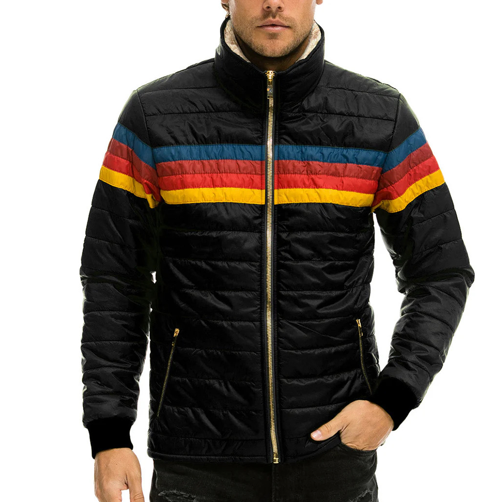 Five Stripe Puffer Jacket