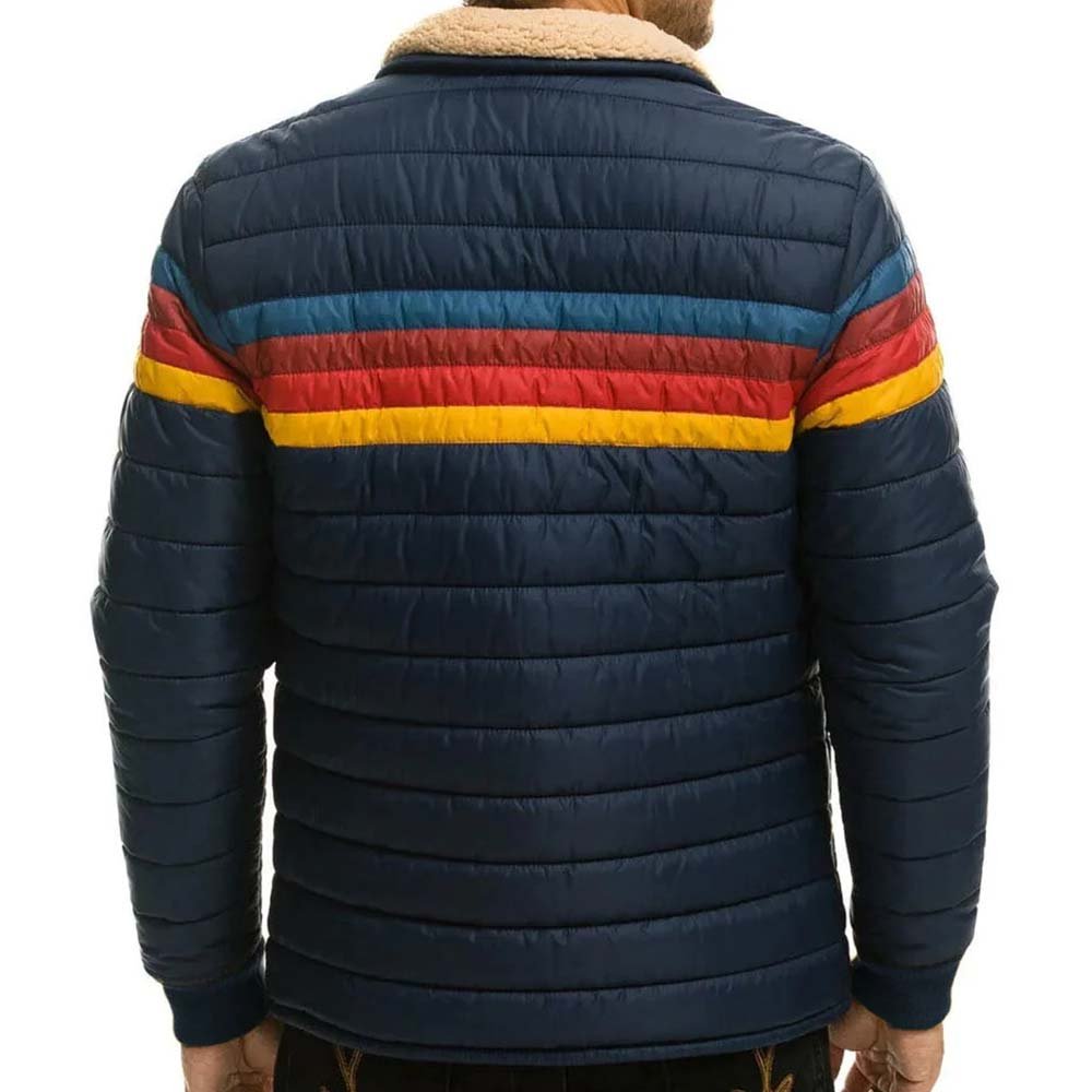 Five Stripe Puffer Jacket