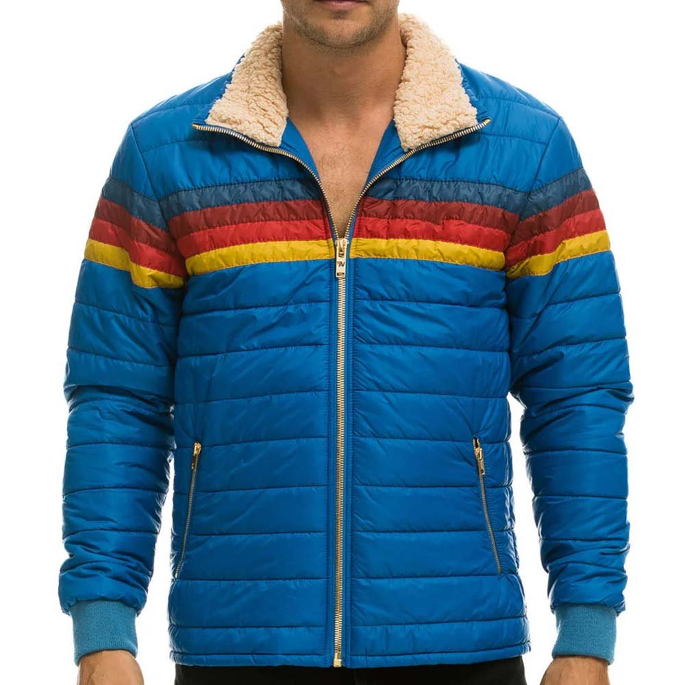 Five Stripe Puffer Jacket