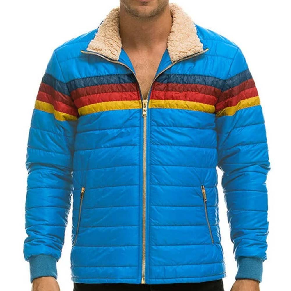 Five Stripe Puffer Jacket