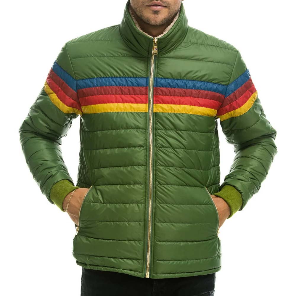 Five Stripe Puffer Jacket