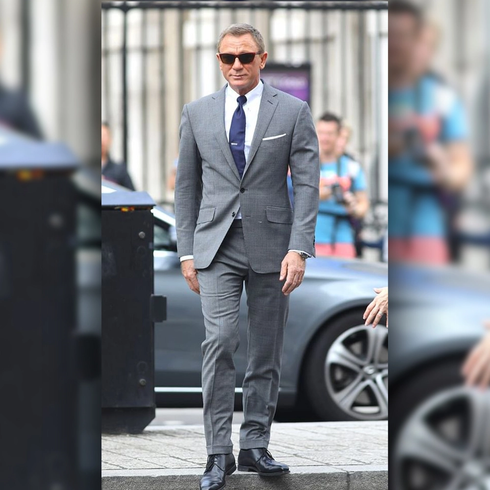 James Bond Grey Suit