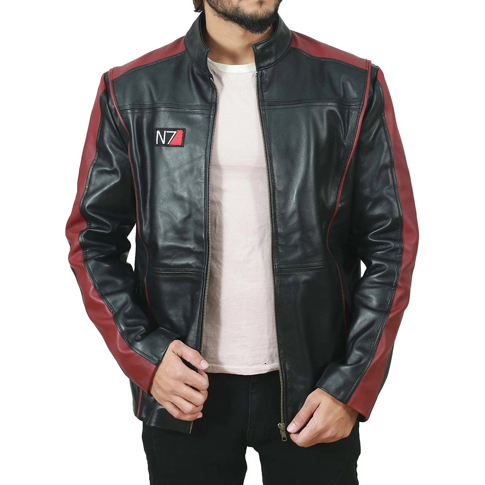 Shepard Mass Effect N7 Leather Jacket