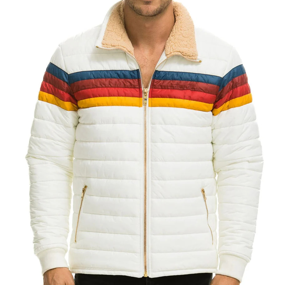Five Stripe Puffer Jacket