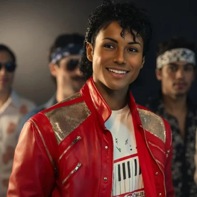 Michael 2026 Michael Jackson Red Jacket