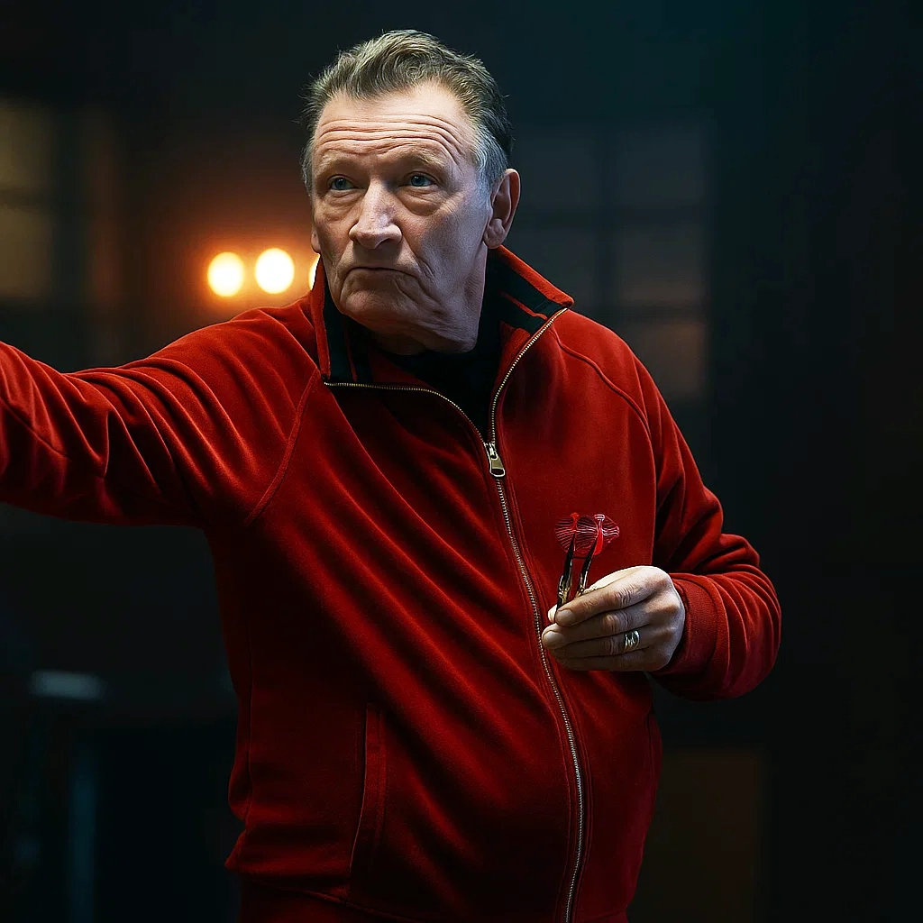Mobland S01 Richie Stevenson Red Tracksuit