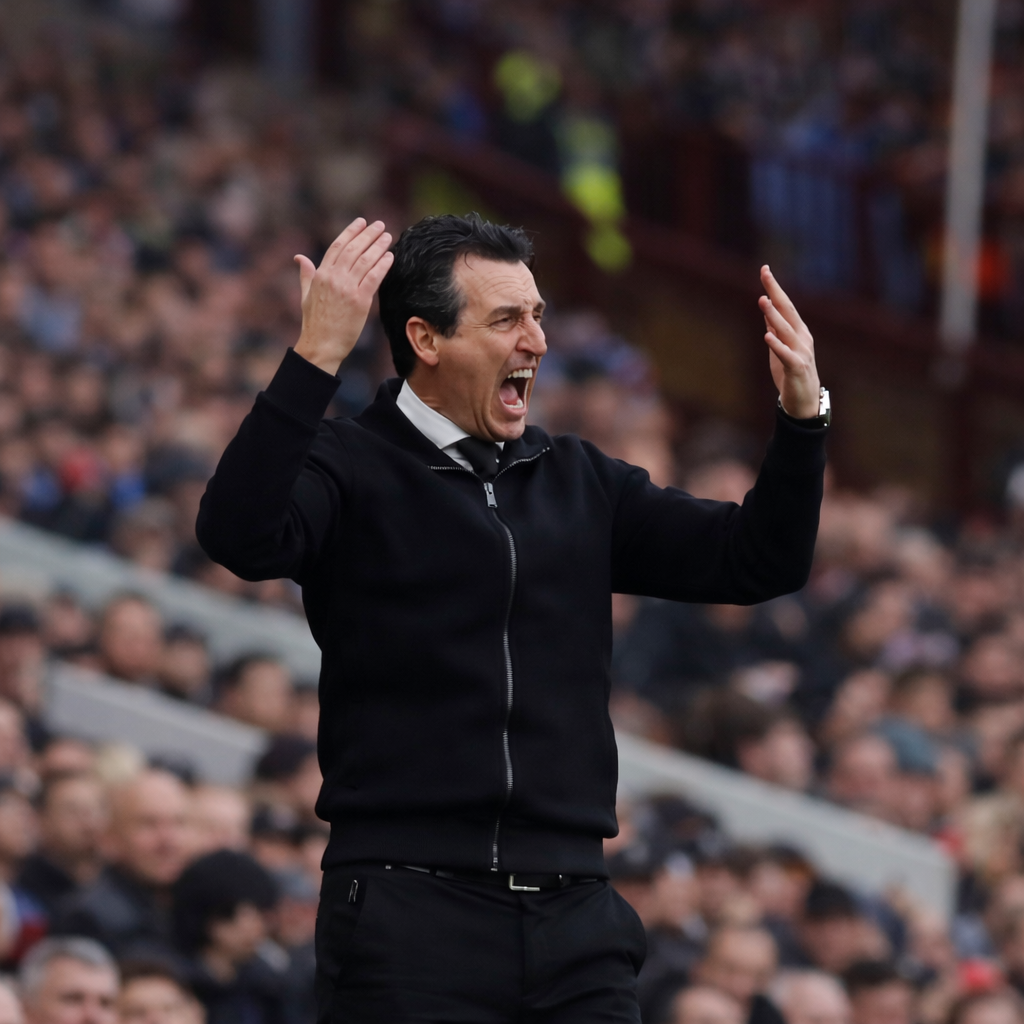 Unai Emery Black Jacket