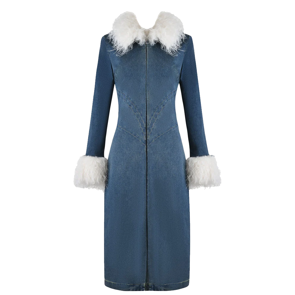 Off Campus S01 Allie Hayes Blue Coat